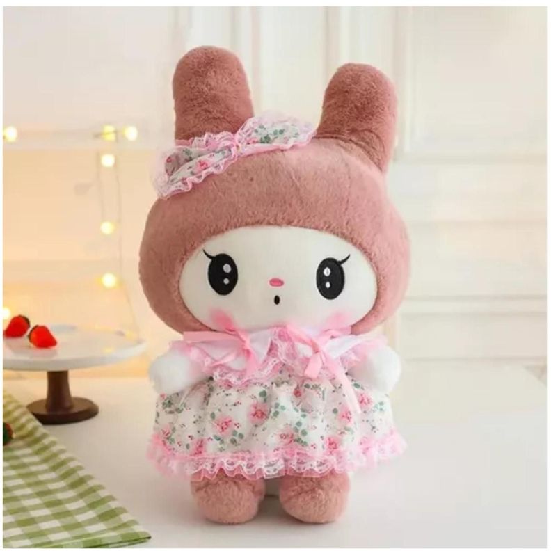 Peluche My Melody Lolita Con Vestido Infantil Rosado 55CM-1