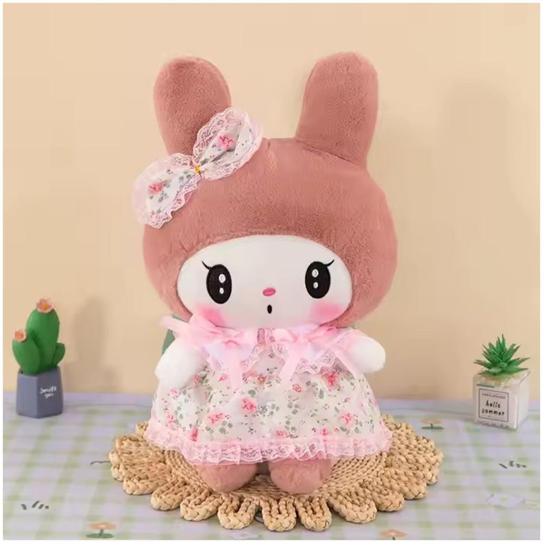 Peluche My Melody Lolita Con Vestido Infantil Rosado 55CM-2