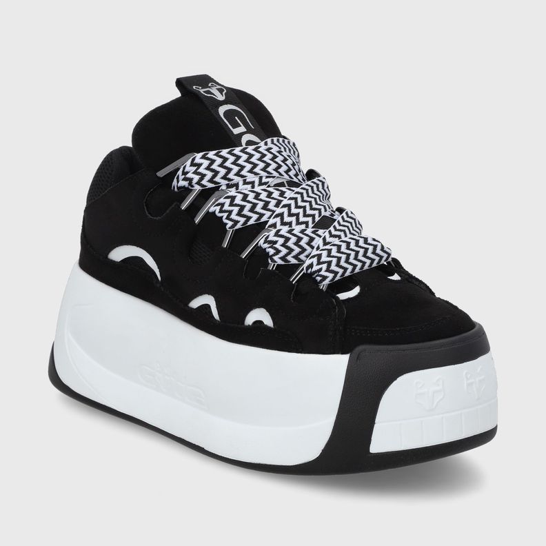Zapatilla Negra Mujer C732A Gotta-1