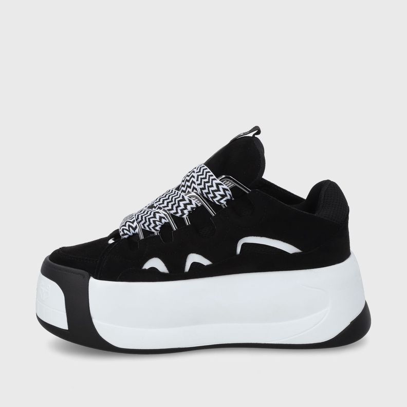 Zapatilla Negra Mujer C732A Gotta-3