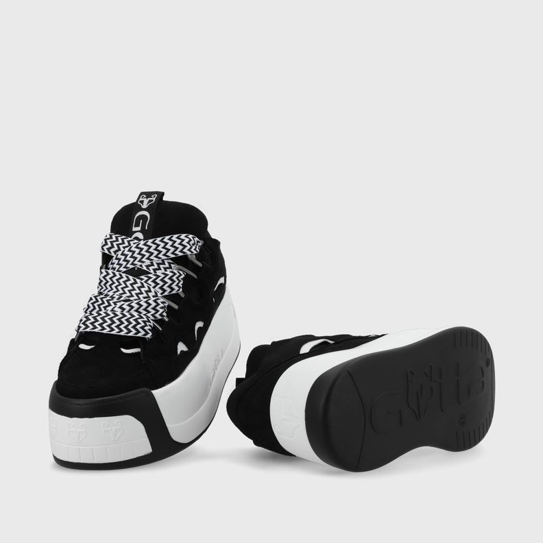 Zapatilla Negra Mujer C732A Gotta-6