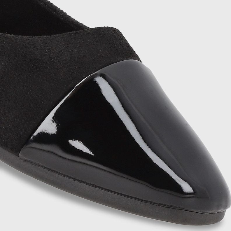 Ballerina Plano Negro Mujer 54020 Gotta-5