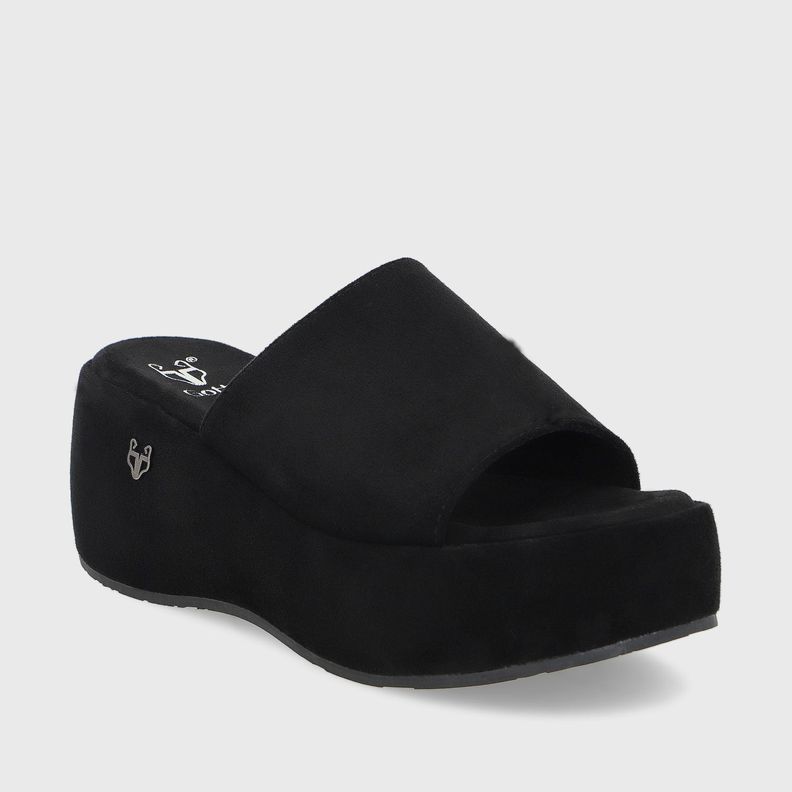 Sandalia Negra Mujer 45824 Gotta-1
