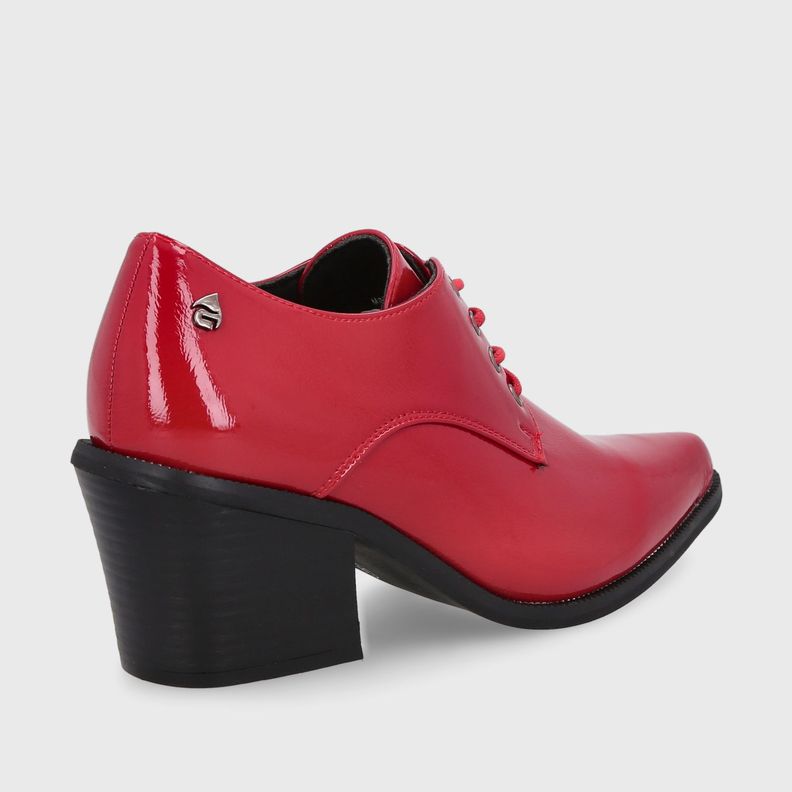 Zapato Taco Rojo Mujer 33763 Gotta-4