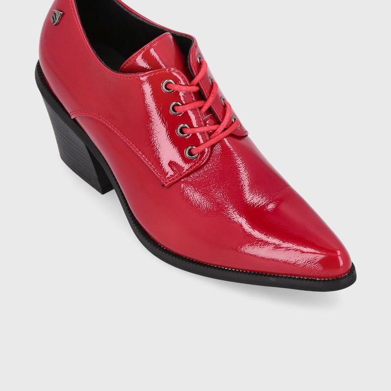 Zapato Taco Rojo Mujer 33763 Gotta-5