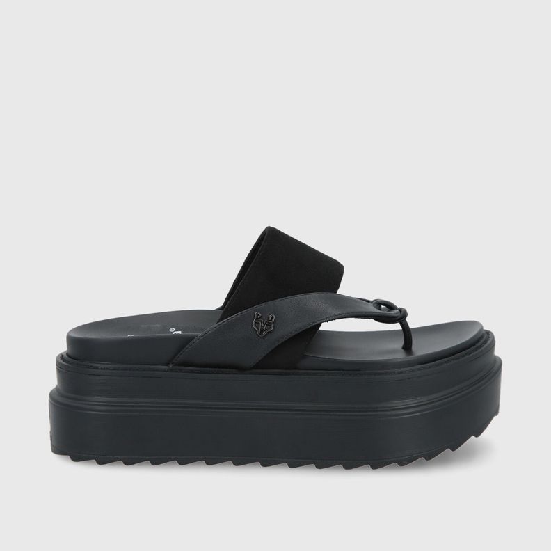 Sandalia Negra Mujer 25234 Gotta-0