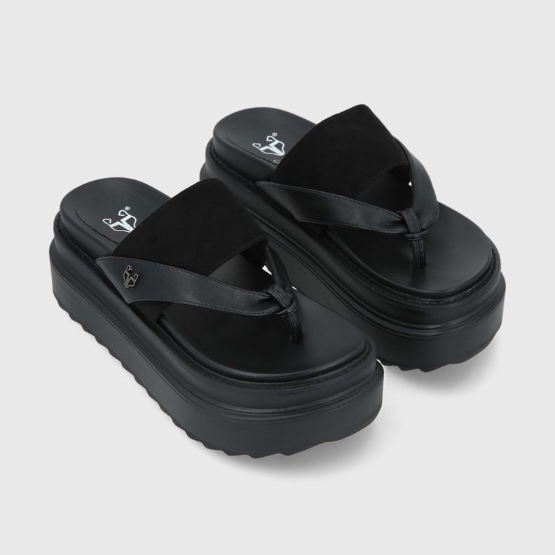 Sandalia Negra Mujer 25234 Gotta-2