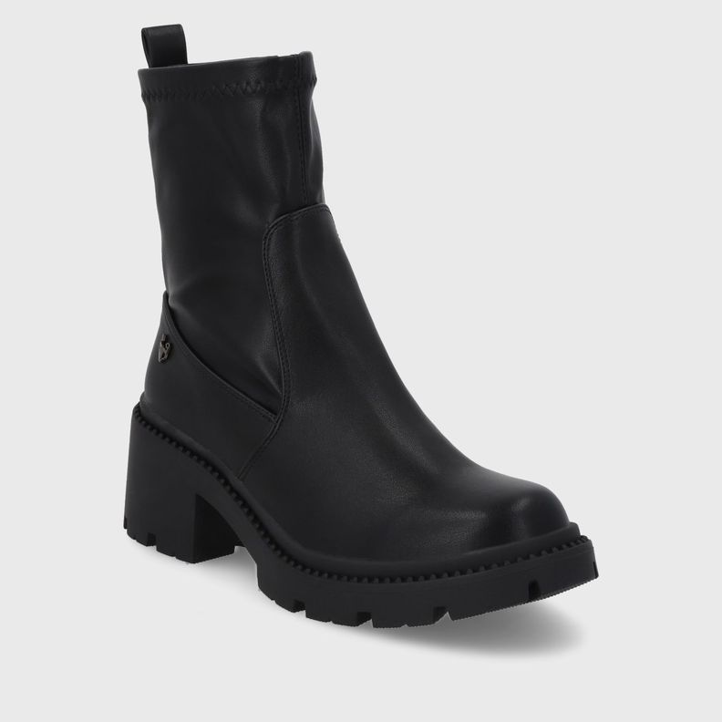 Botín Taco Negro Mujer 45741 Gotta-1