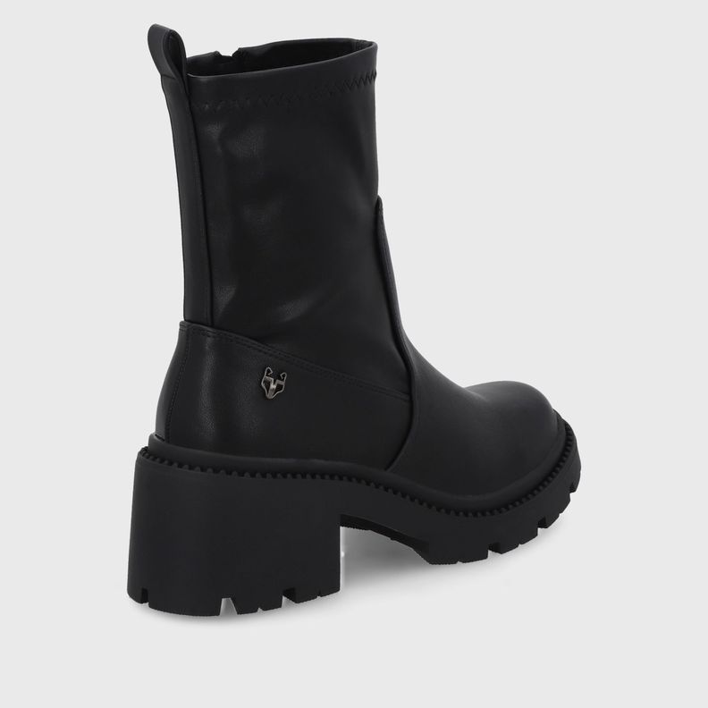 Botín Taco Negro Mujer 45741 Gotta-4