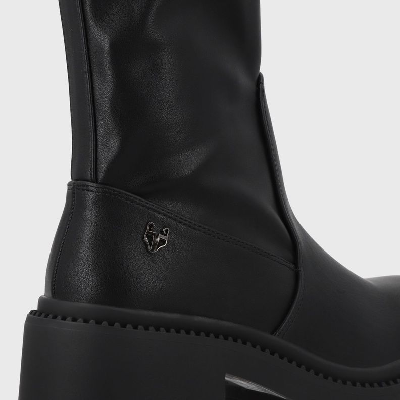 Botín Taco Negro Mujer 45741 Gotta-5