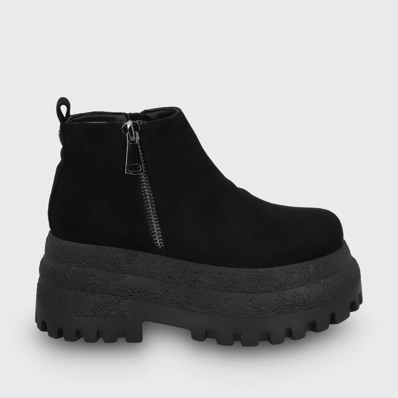 Botin Plataforma Negro Mujer 55293 Gotta-0
