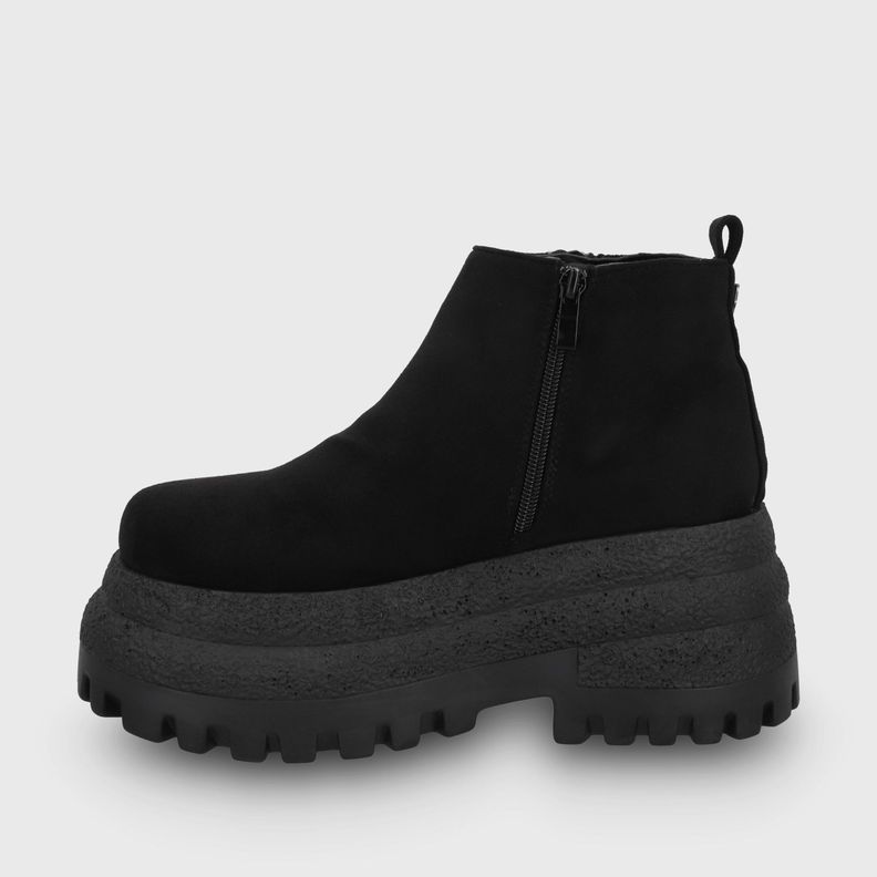 Botin Plataforma Negro Mujer 55293 Gotta-3