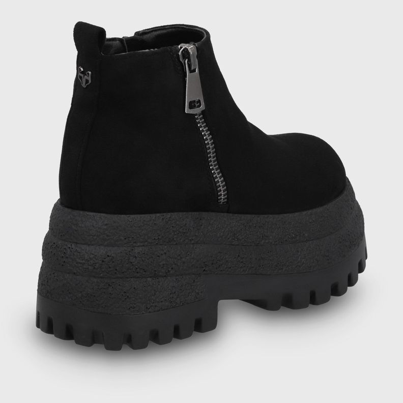 Botin Plataforma Negro Mujer 55293 Gotta-4