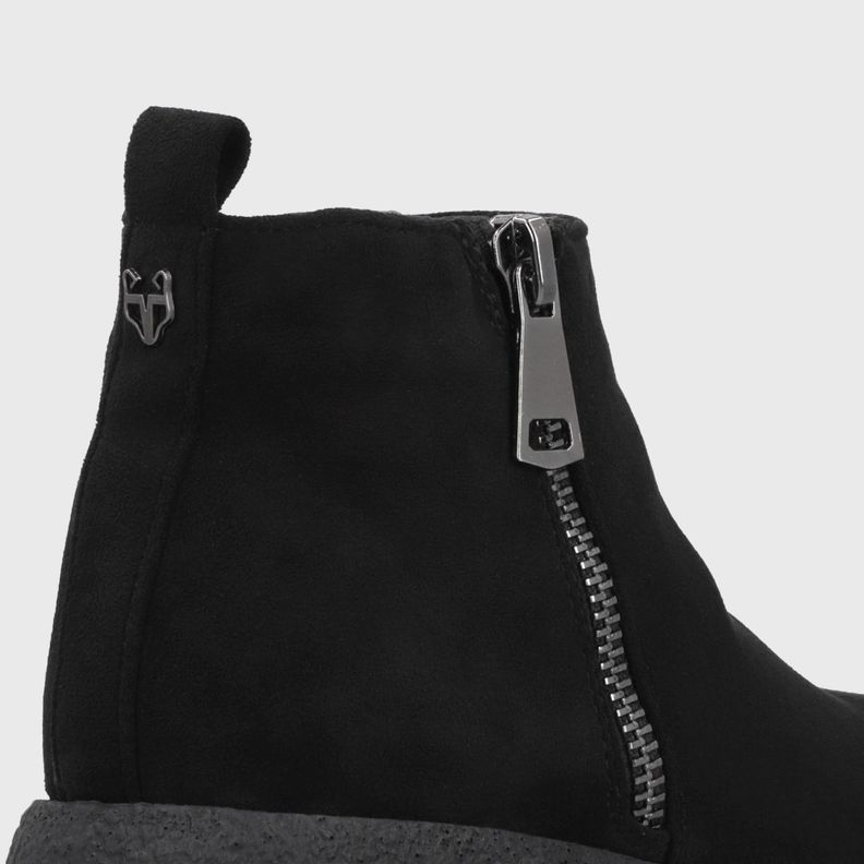 Botin Plataforma Negro Mujer 55293 Gotta-5
