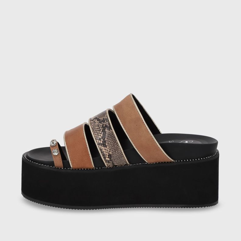 Sandalia Plataforma Beige Mujer 15662 Gotta-3