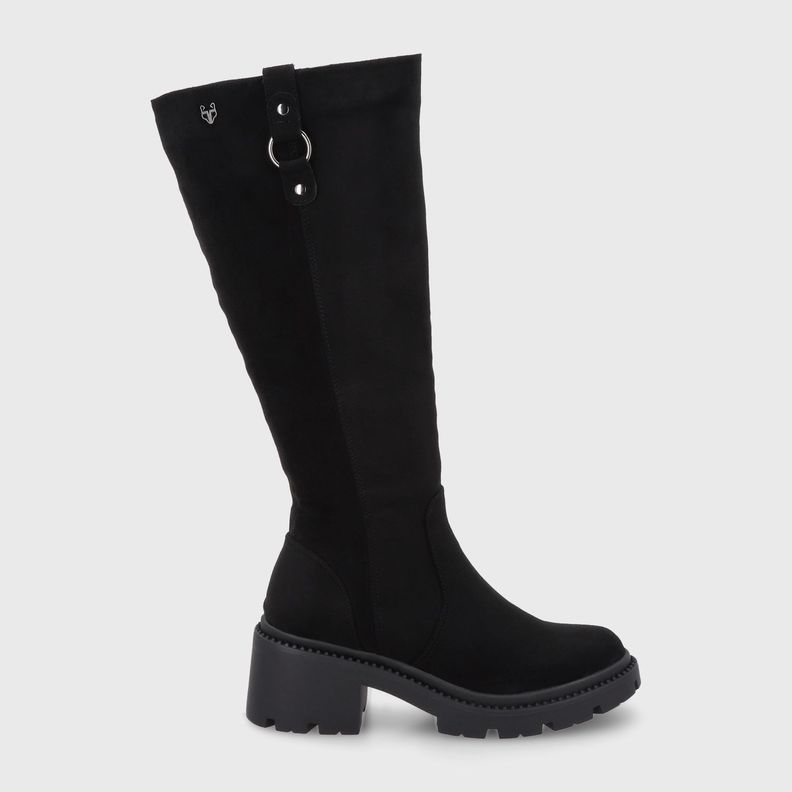Bota Taco Negra Mujer 45748 Gotta Negro 35