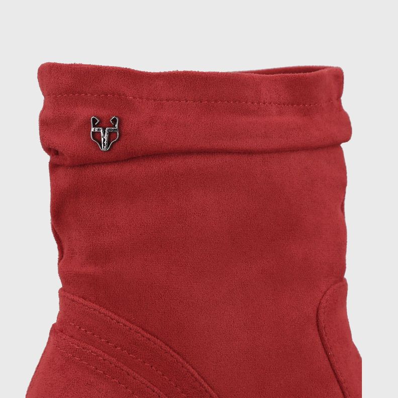 Botin Taco Rojo Mujer C7330 Gotta-5