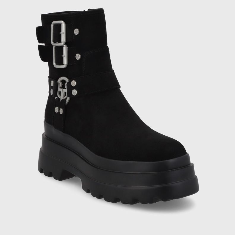 Botín Plataforma Negro Mujer 36036 Gotta-1