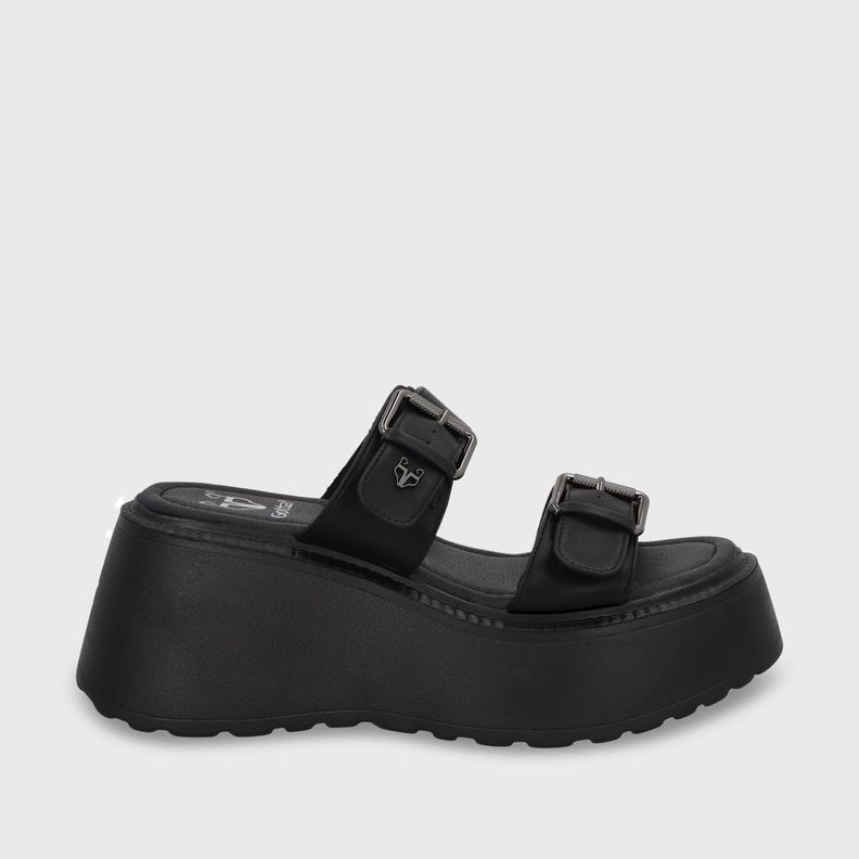Sandalia Plataforma Negro Mujer 53721 Gotta-0