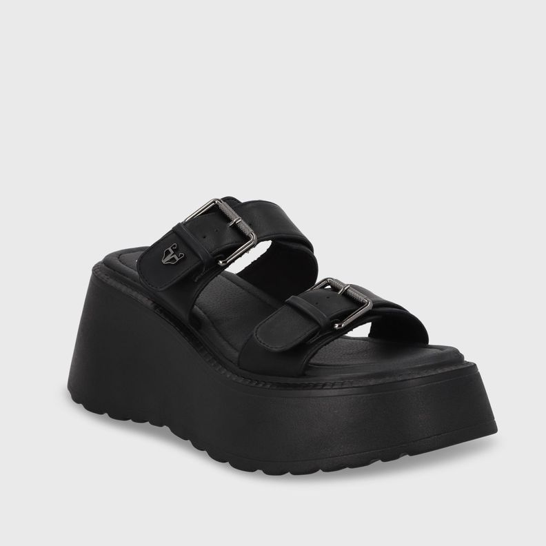Sandalia Plataforma Negro Mujer 53721 Gotta-1