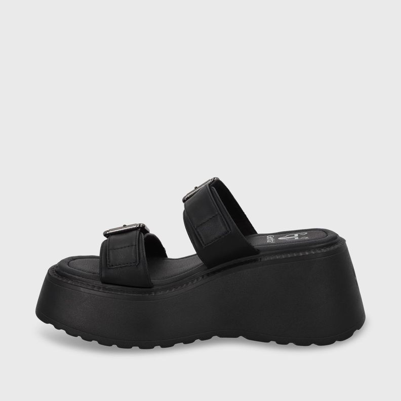 Sandalia Plataforma Negro Mujer 53721 Gotta-3