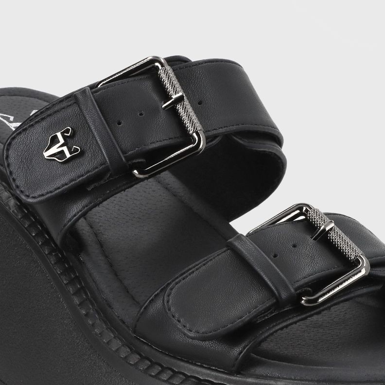 Sandalia Plataforma Negro Mujer 53721 Gotta-5
