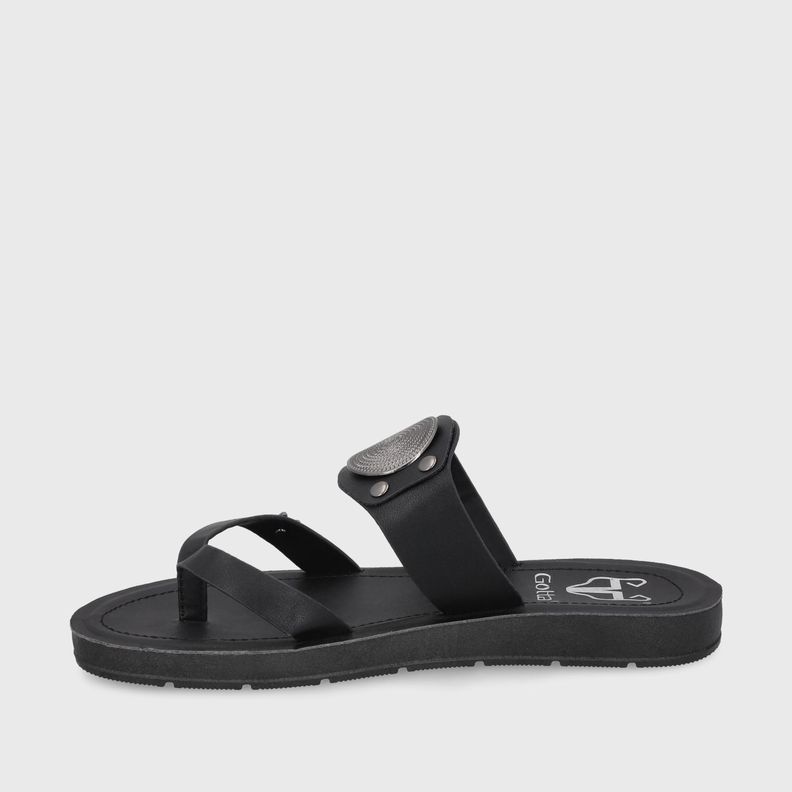 Sandalia Negra  Mujer 13256 Gotta-3