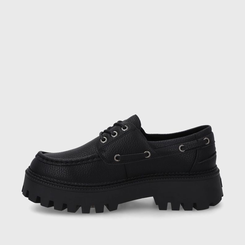 Zapato Plataforma Negro Mujer 46302 Gotta-7