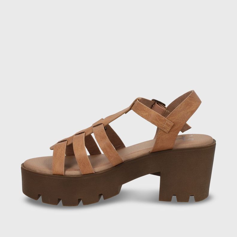 Sandalia Plataforma Beige Mujer 43023 Gotta-3