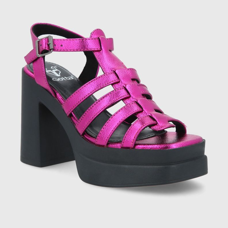 Sandalia Fucsia Mujer 45951 Gotta-1