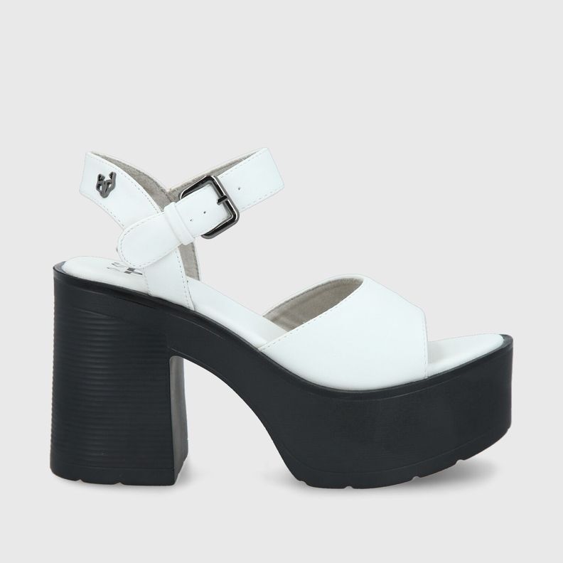 Sandalia Blanca Mujer 15802 Gotta-0