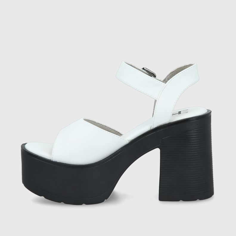 Sandalia Blanca Mujer 15802 Gotta-3