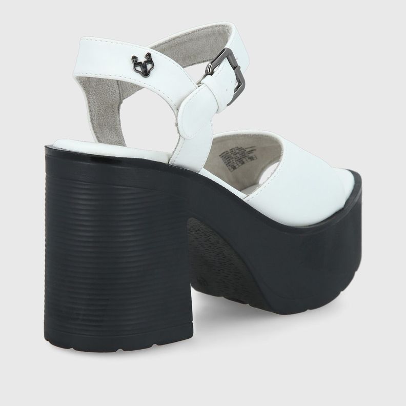 Sandalia Blanca Mujer 15802 Gotta-4