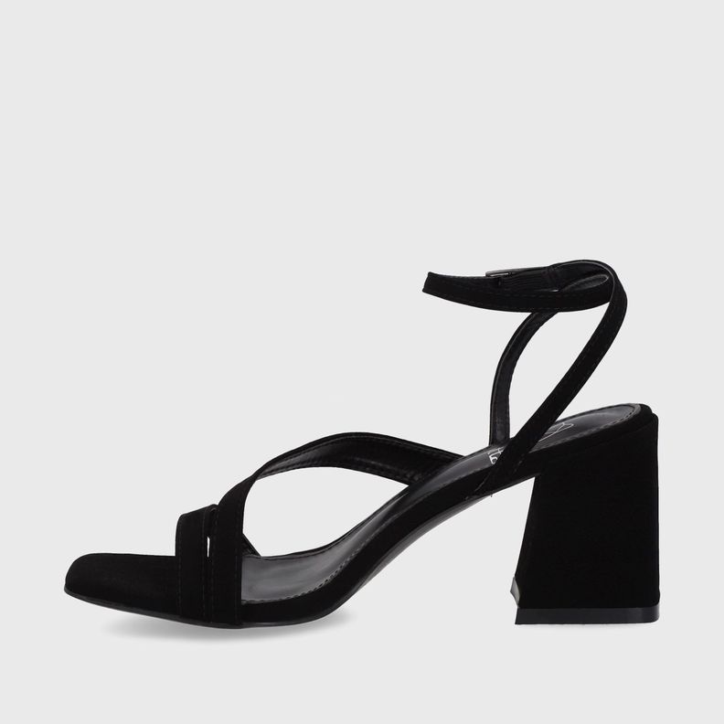 Sandalia Taco Negra Mujer 35132 Gotta-3
