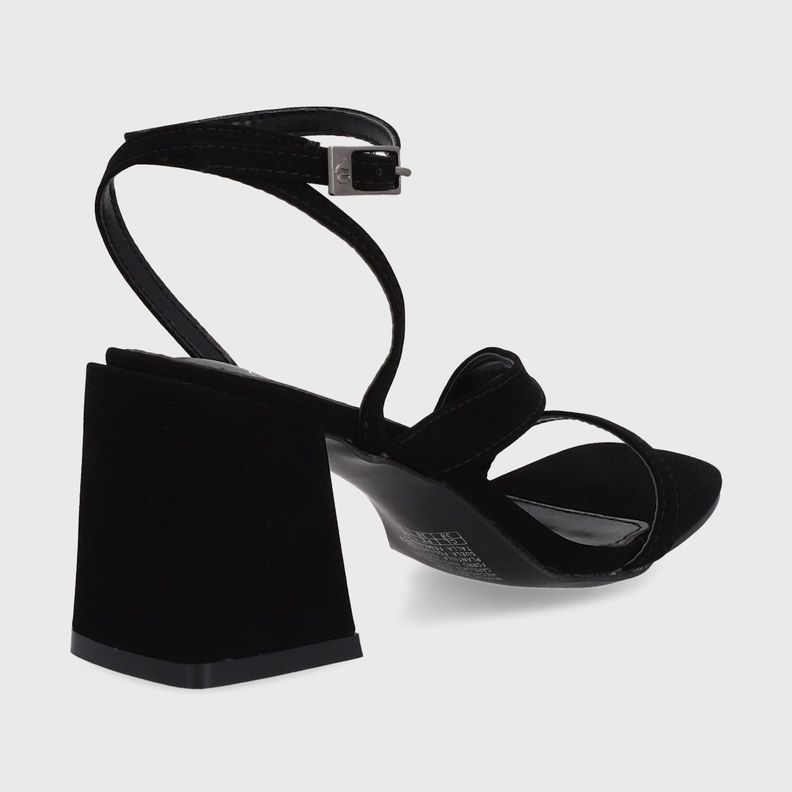 Sandalia Taco Negra Mujer 35132 Gotta-4