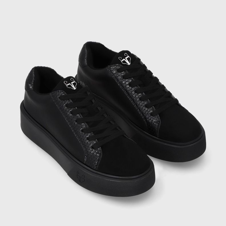 Zapatilla  Negra Mujer 43042 Gotta-2