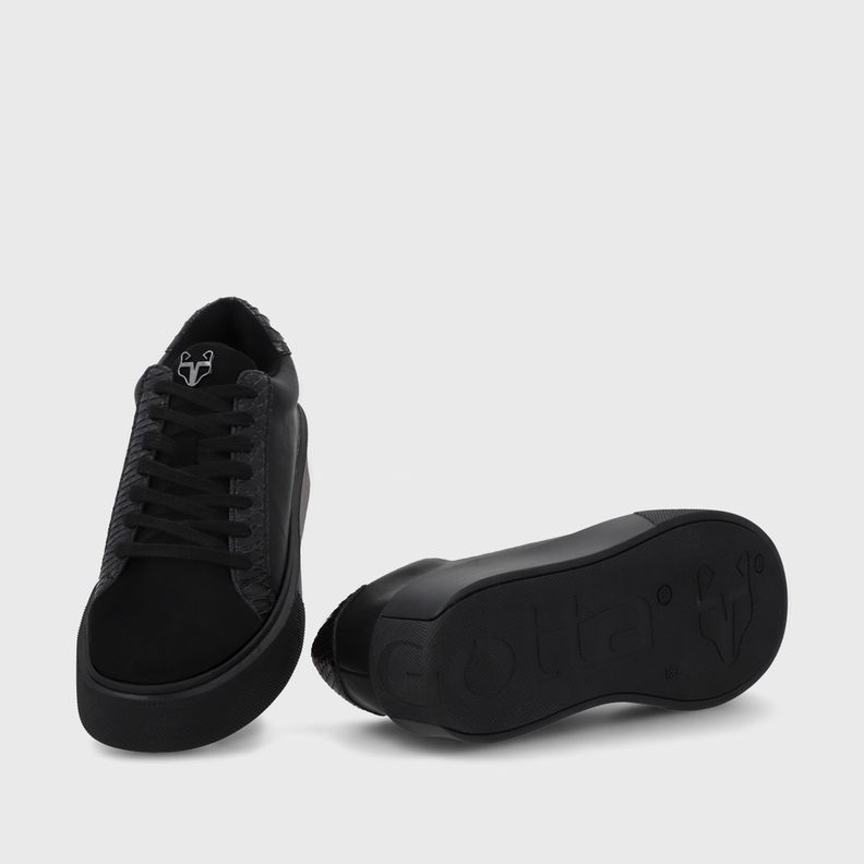 Zapatilla  Negra Mujer 43042 Gotta-6