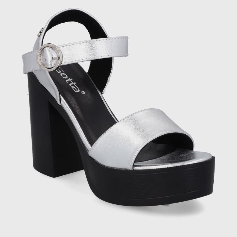 Sandalia Plateada  Mujer 45961 Gotta-1