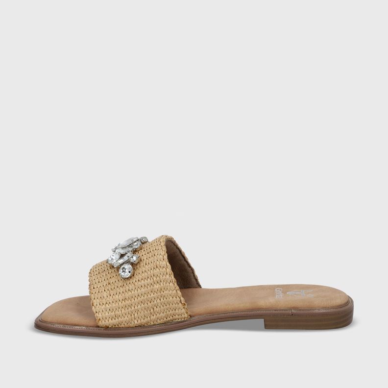 Sandalia Plano Rafia Mujer 55220 Gotta-3