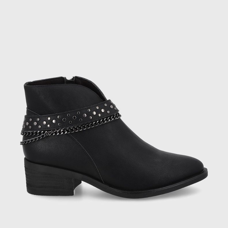 Botín Negro Mujer 43106 Gotta-0
