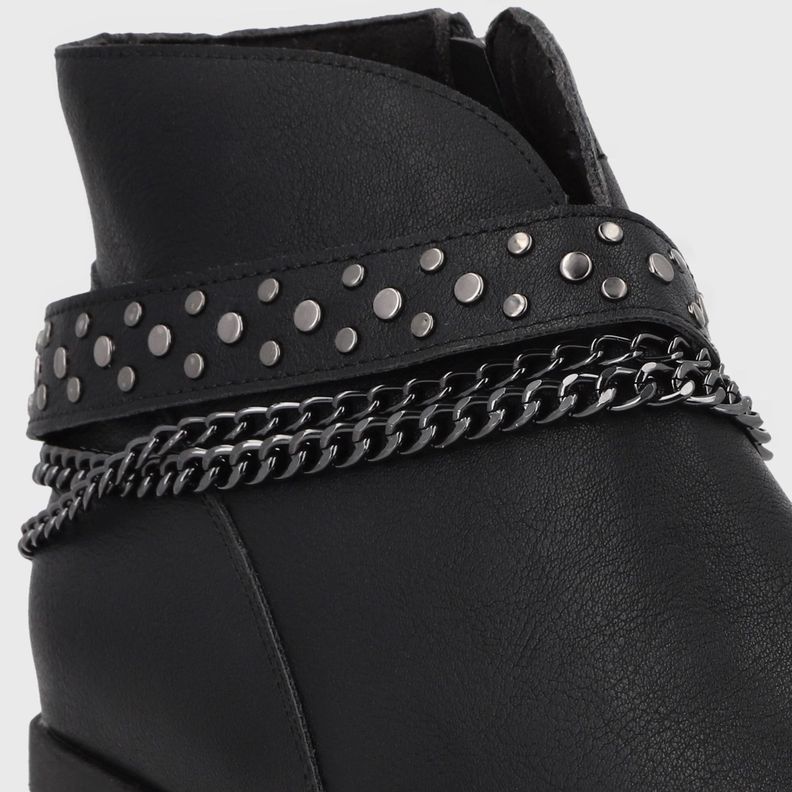Botín Negro Mujer 43106 Gotta-5