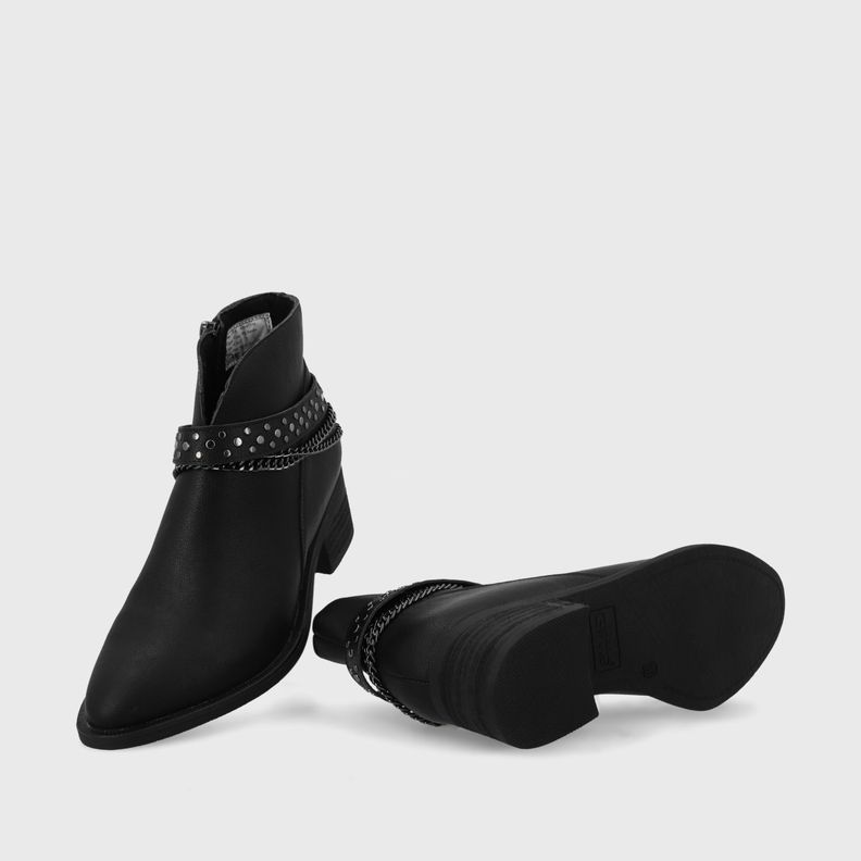 Botín Negro Mujer 43106 Gotta-6
