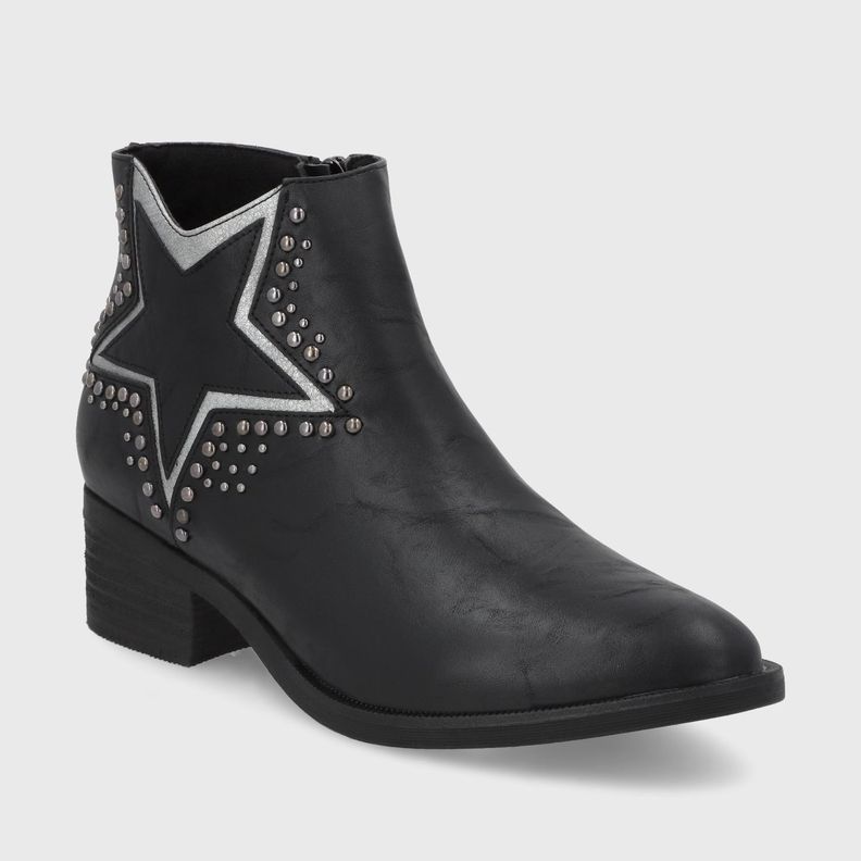 Botín Negro Mujer 43102 Gotta-1