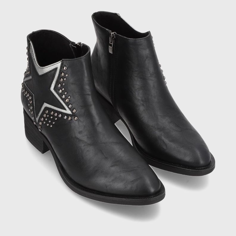 Botín Negro Mujer 43102 Gotta-2