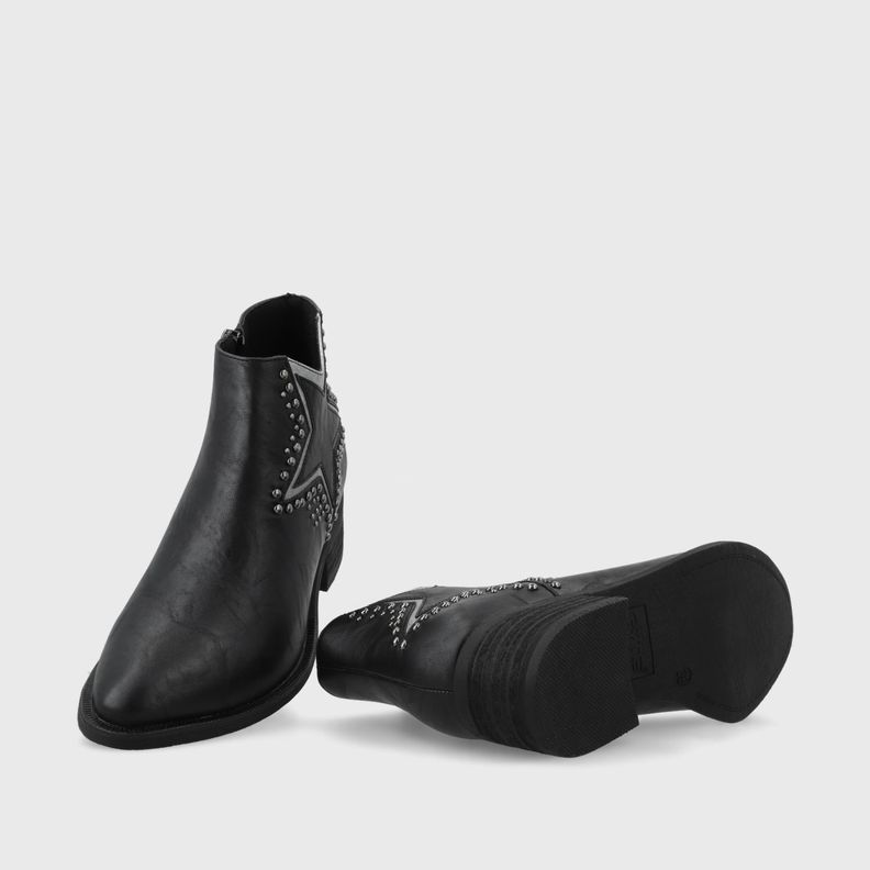 Botín Negro Mujer 43102 Gotta-6