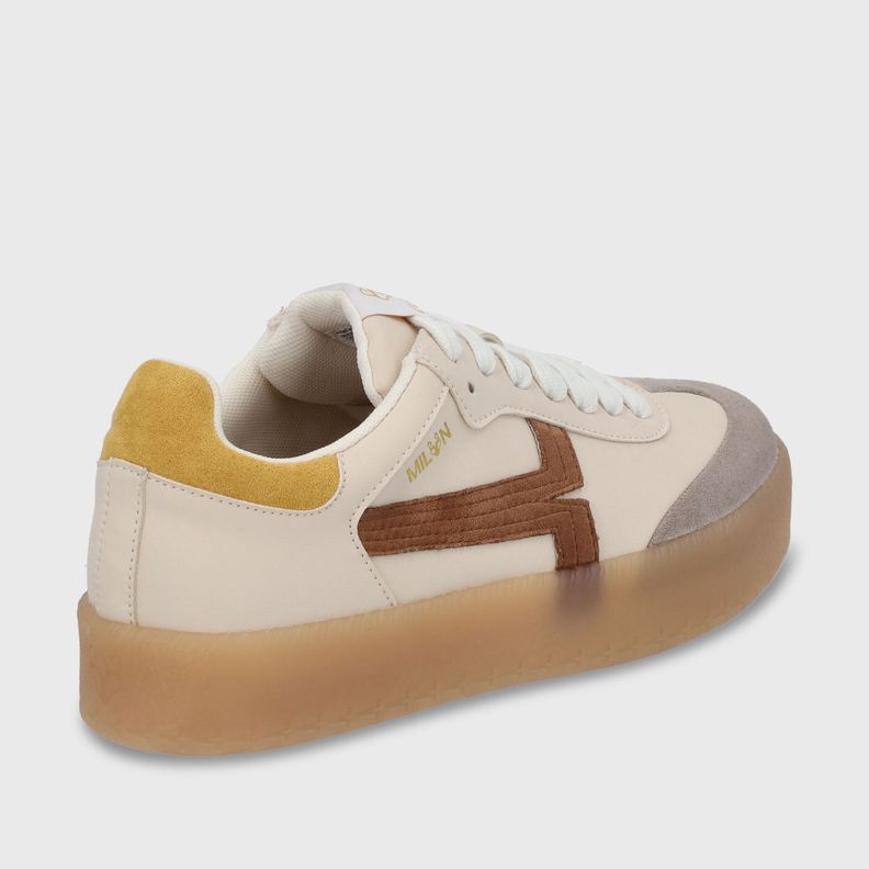 zapatilla Plano Beige Mujer 53740 Gotta-4