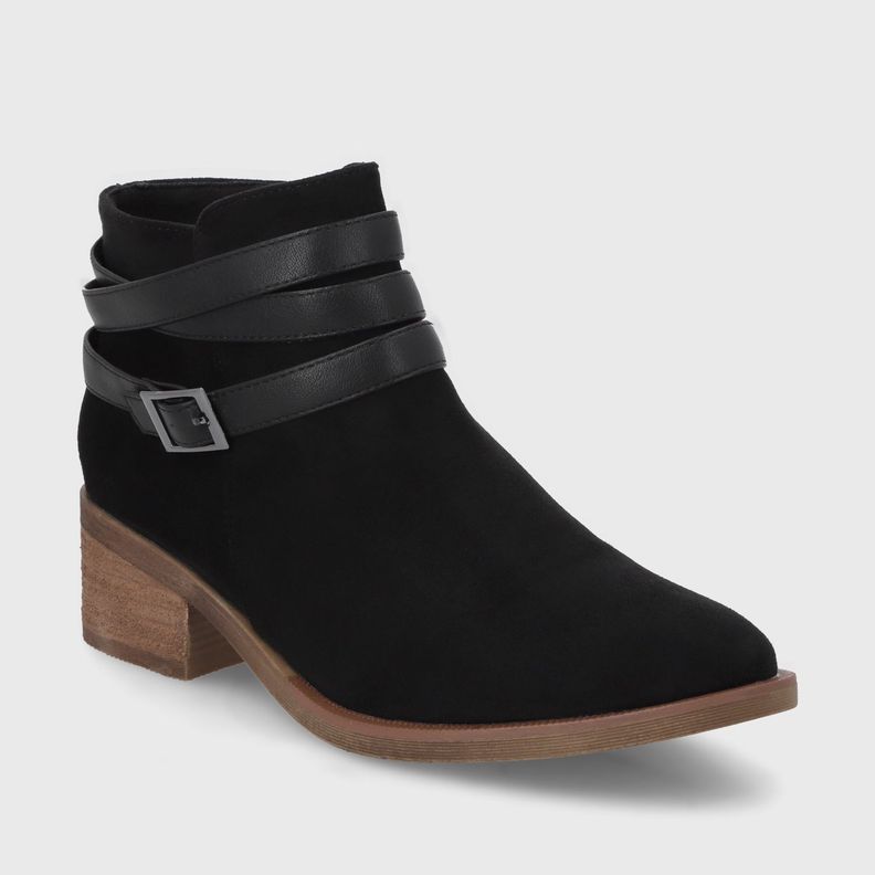 Botin Taco Negro Mujer 43109 Gotta-1