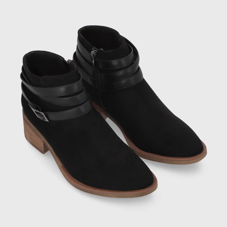 Botin Taco Negro Mujer 43109 Gotta-2