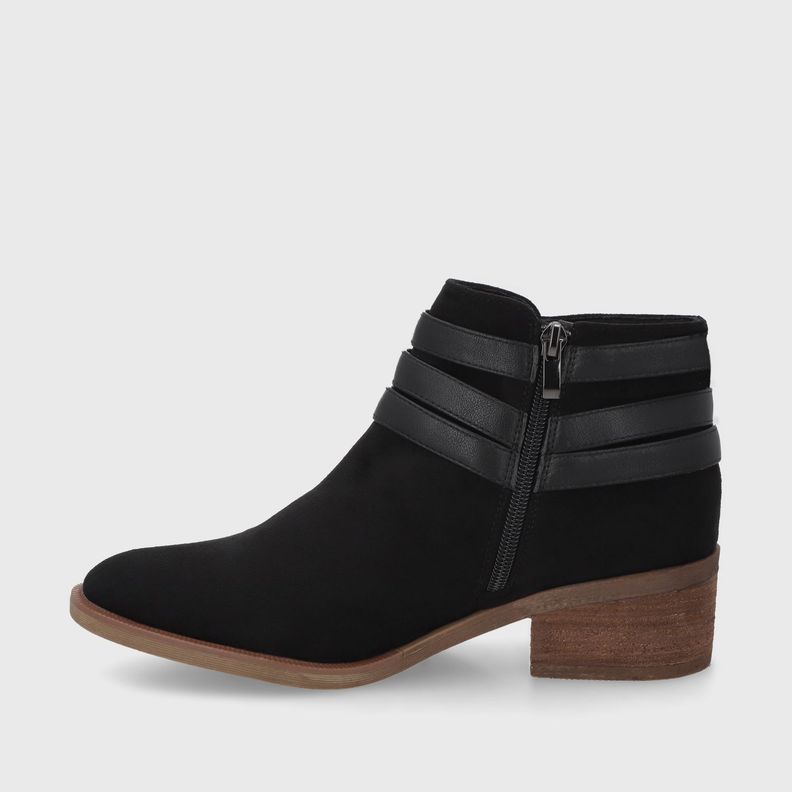 Botin Taco Negro Mujer 43109 Gotta-3