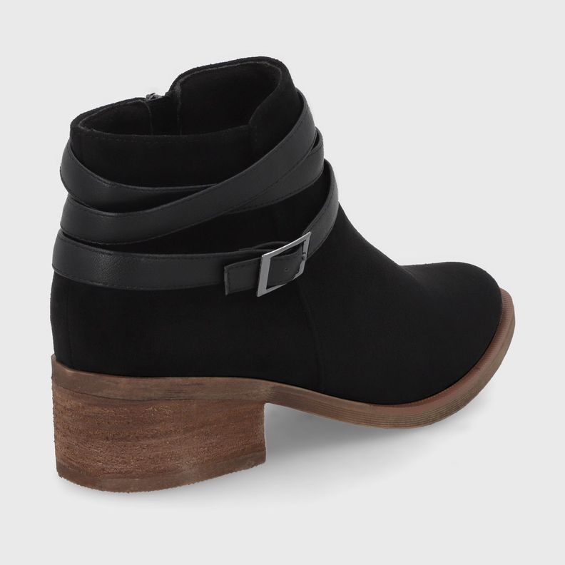 Botin Taco Negro Mujer 43109 Gotta-4
